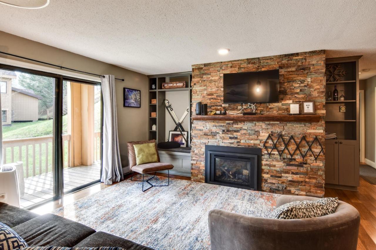 Ski-Inandout And Golf Condo With Aandc At Holiday Valley! Ellicottville Eksteriør bilde